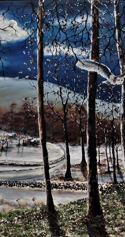 Frost At Midnight by Hazel Thomson