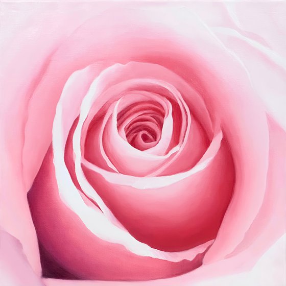 Pure Joy. Rose Painting