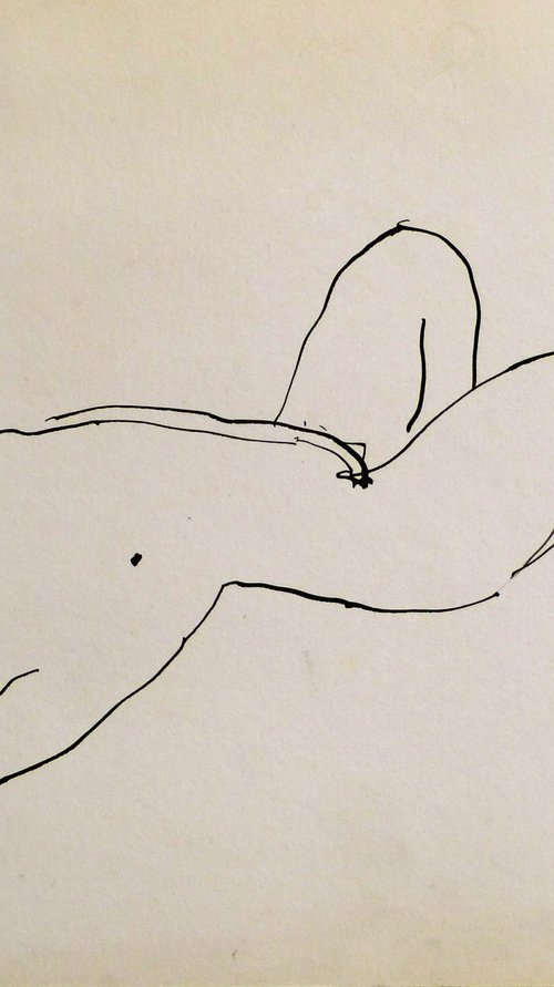 Reclining Nude 3 by Frederic Belaubre