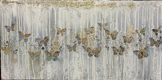 Golden Butterflies