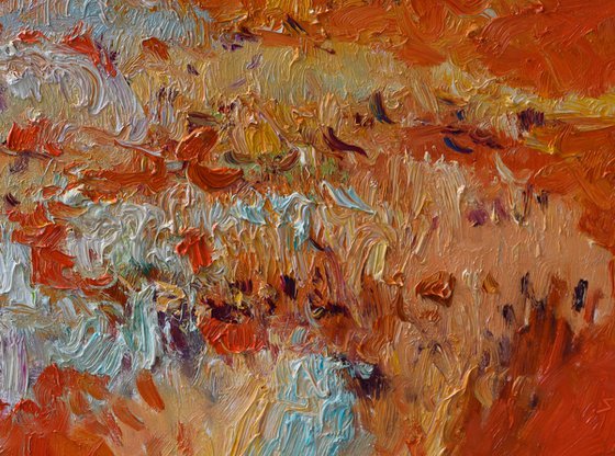 Desert under the Blue Sky