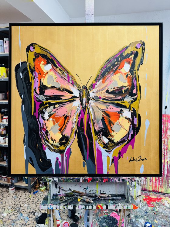 Butterfly of 3 Worlds Gold