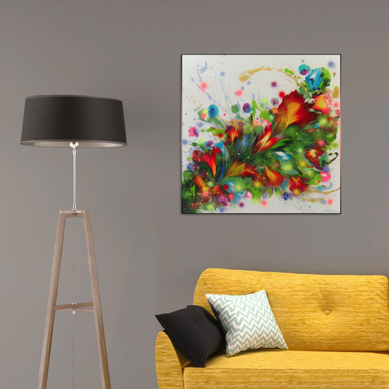 ”Bright Spring Dreams” Large Painting