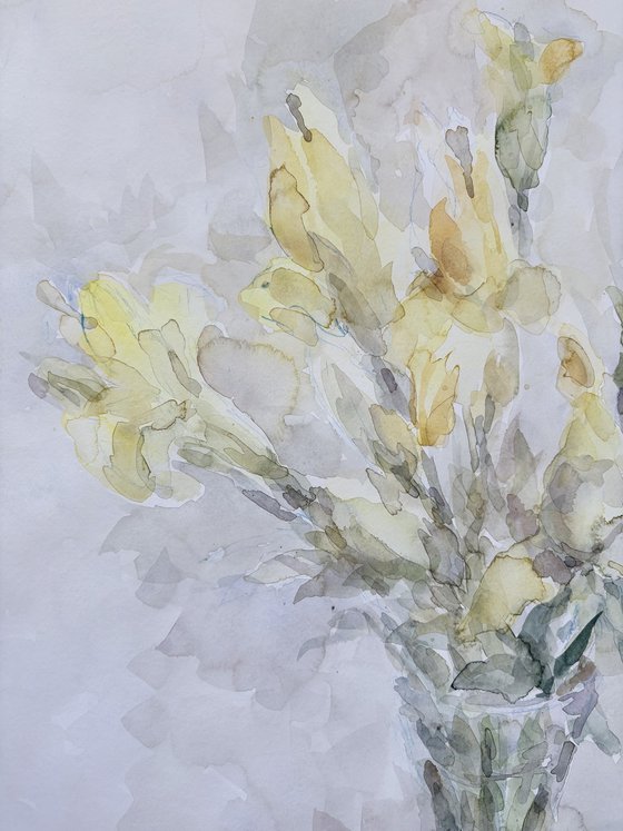 Lilies 50x65 cm 2025
