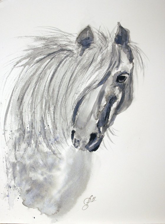 Horse III / Welsh Pony / Original Painting