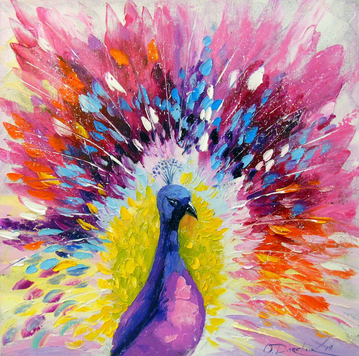Peacock by Olha Darchuk