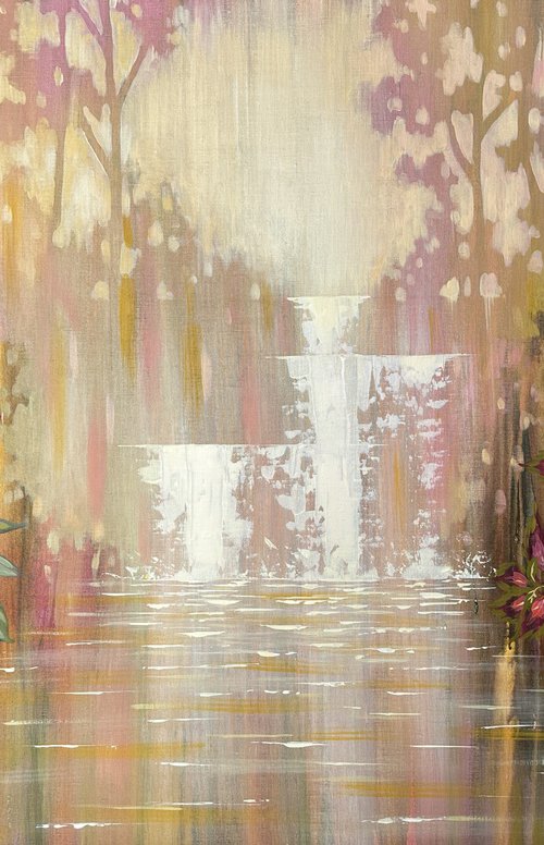 Cascade of Waterfalls by Ekaterina Prisich
