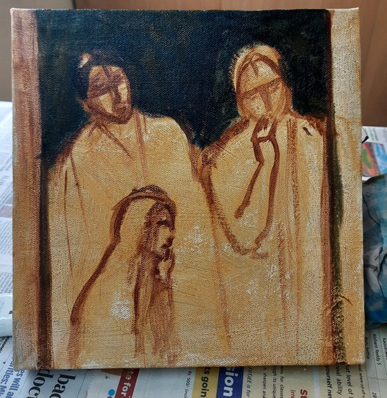 Three Rustic Women of India