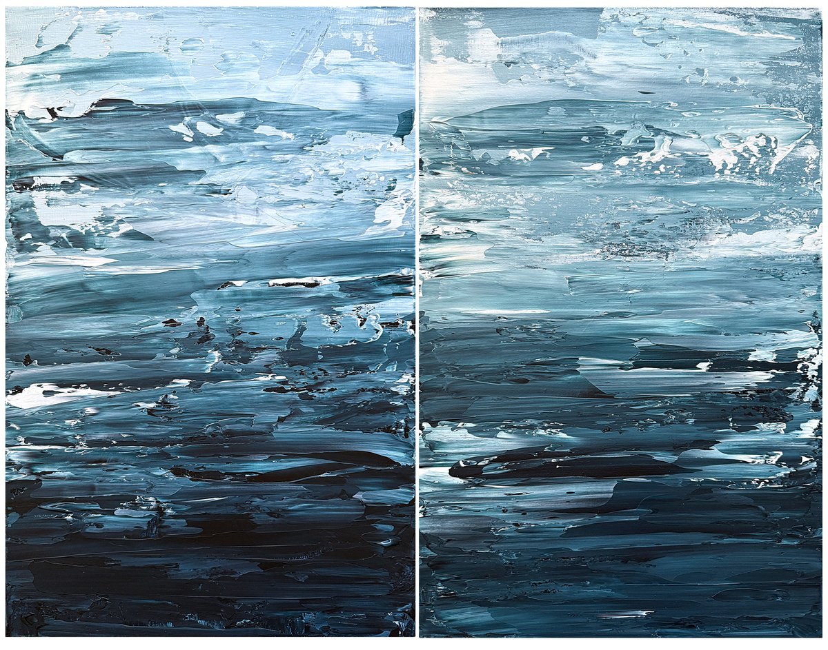  Dance Of The Waves By Tatiana Malinovscaia, 28 X 22, Artwork For Sale On Artfinder