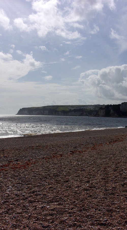 Seaton beach, Devon by Tim Saunders