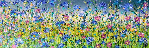 Beautiful Flower Garden II by Jan Rogers
