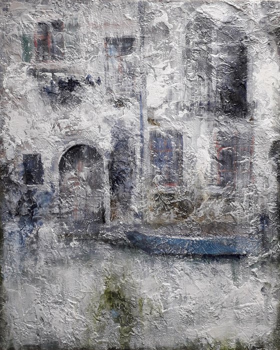 Dreams of Venice. Abstract painting