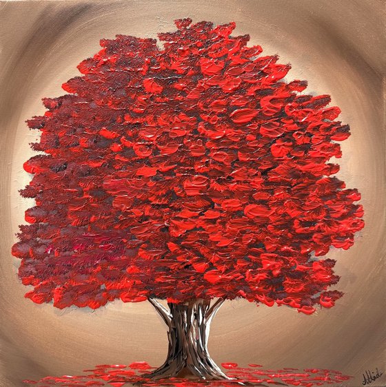 Rich Red Tree