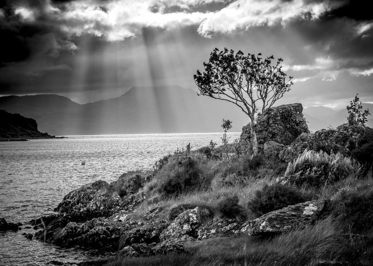 Photorealistic Landscape Photograph By Stephen Hodgetts Photography, 19 X 13", Camus Cross - Isle Of Skye, Original Artwork