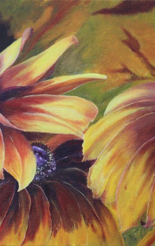 Rudbeckias by Deborah Jayne Palmer