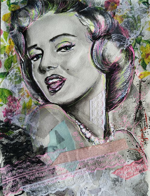 Marilyn Monroe by Antigoni Tziora