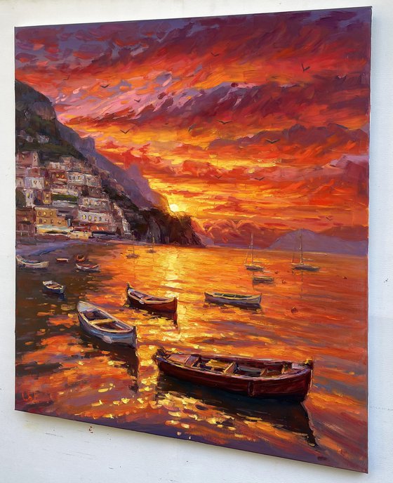 "Evening Magic of Amalfi"