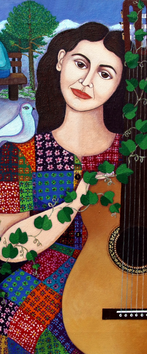 Violeta Parra and the song Back at 17 ( Volver a los 17) by Madalena  Lobao-Tello