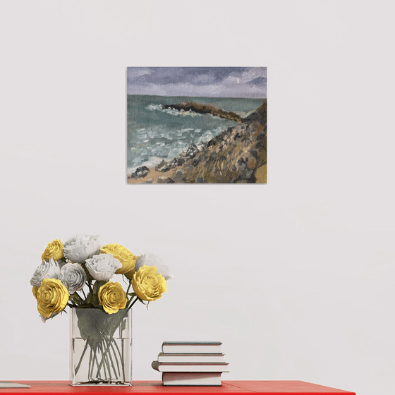 Rocky coast at Kilmore