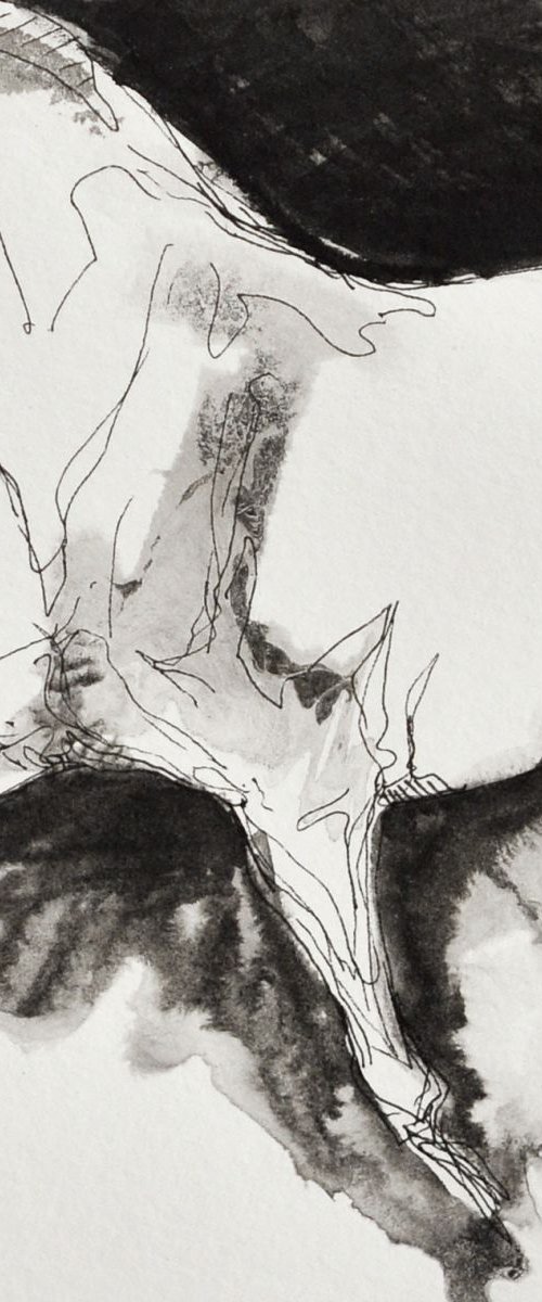 Equine Nude 107 by Benedicte Gele