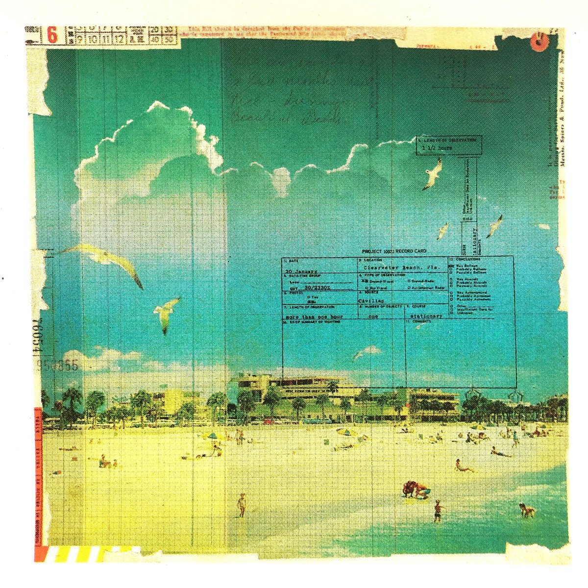 Photorealistic Landscape Screenprint By Maxine Gregson, 12 X 12", Clearwater Beach, Original Artwork