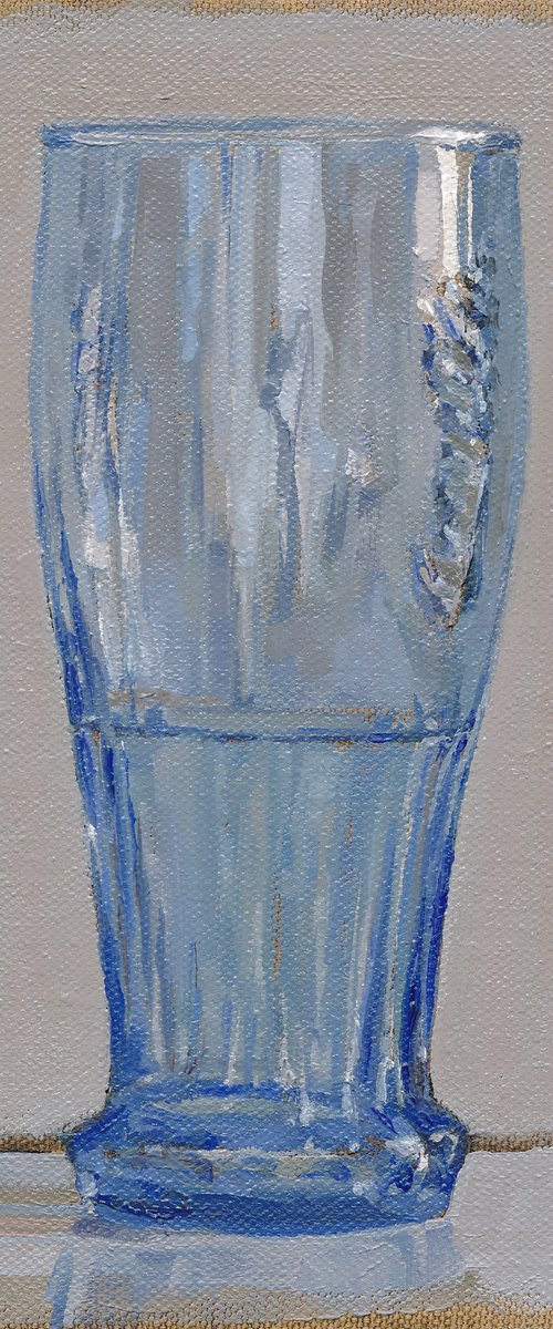 Blue Glass by Frau Einhorn