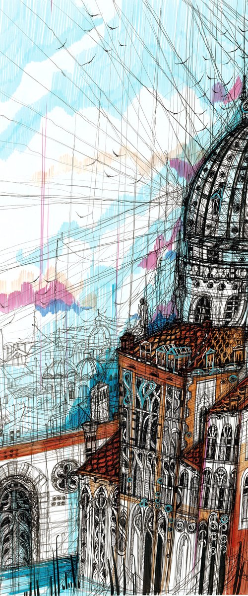 Santa Maria della Salute by Maria Susarenko