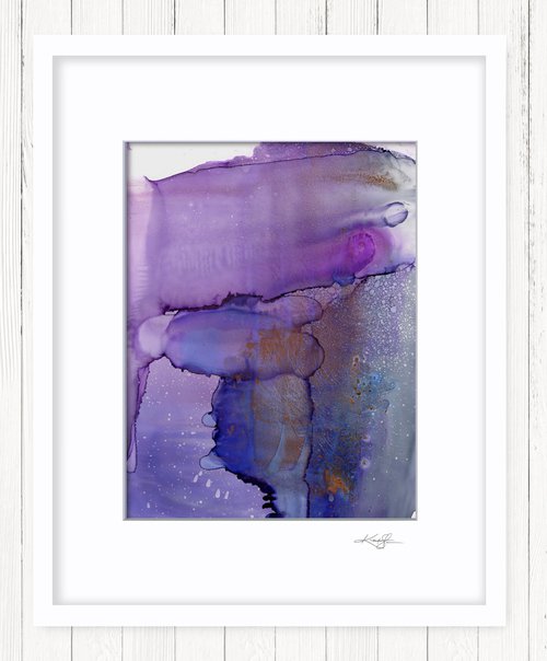 A Mystic Encounter 36 - Zen Abstract Painting by Kathy Morton Stanion by Kathy Morton Stanion
