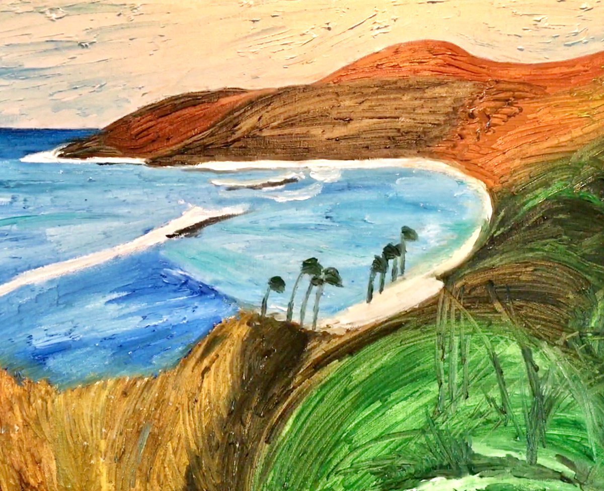 Oahu (2016) Oil painting by Kat X Artfinder