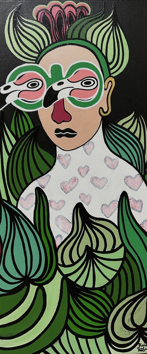 Garden view # 2 by Diana Rosa