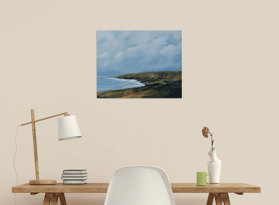 Changing Coastal Light, Irish Landscape