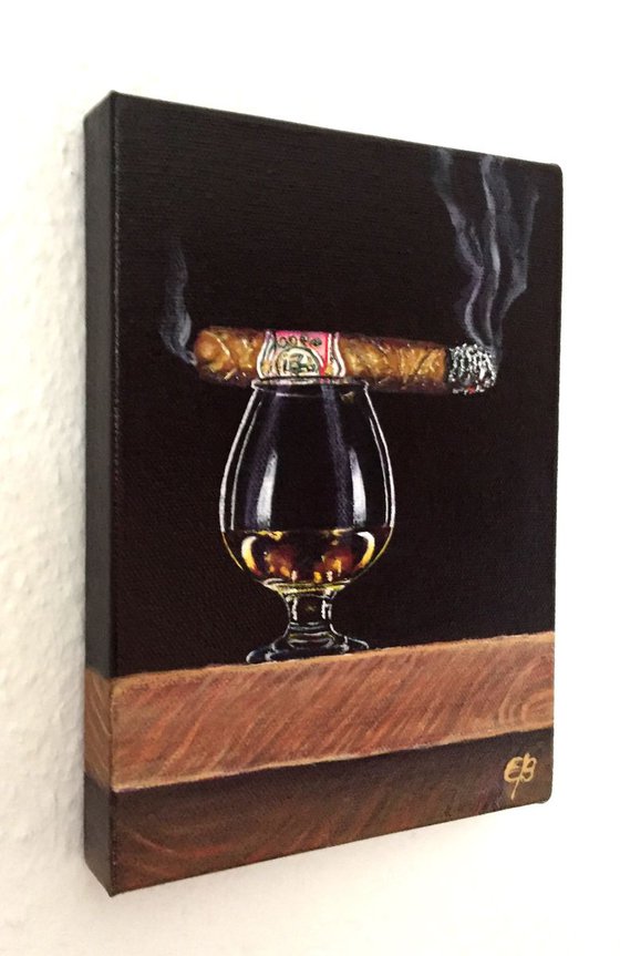 WC #2 (Whisky and Cigar)