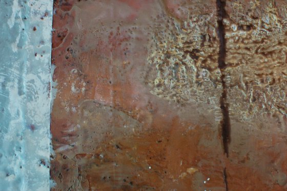 "Ternary Perception". Encaustic.