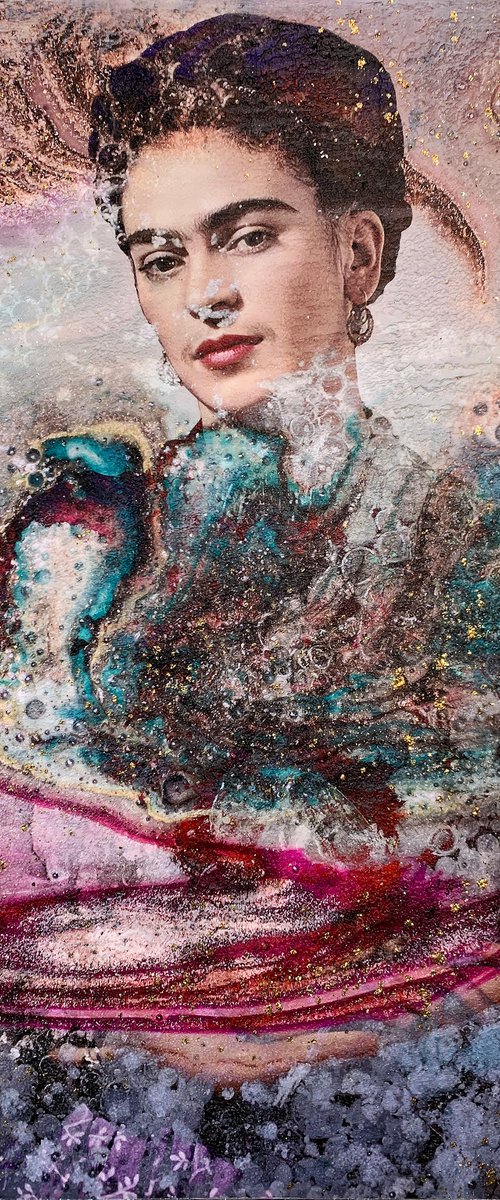 Frida Kahlo by Karin Vermeer