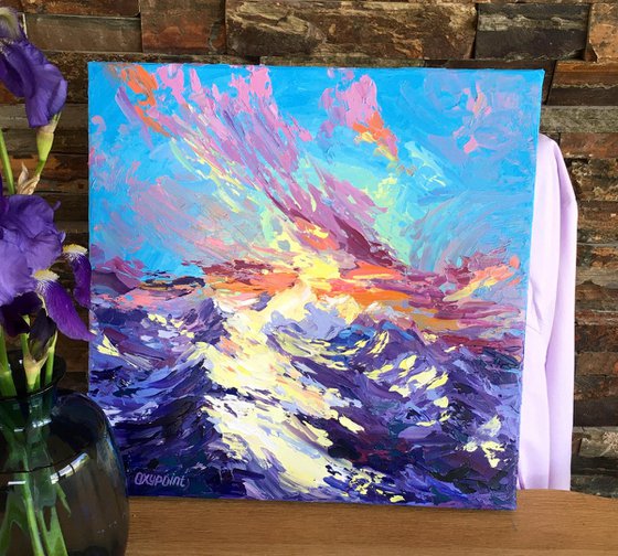 "Delicate glow of light"