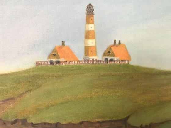 ORANGE ISLE LIGHT WITH FRAME