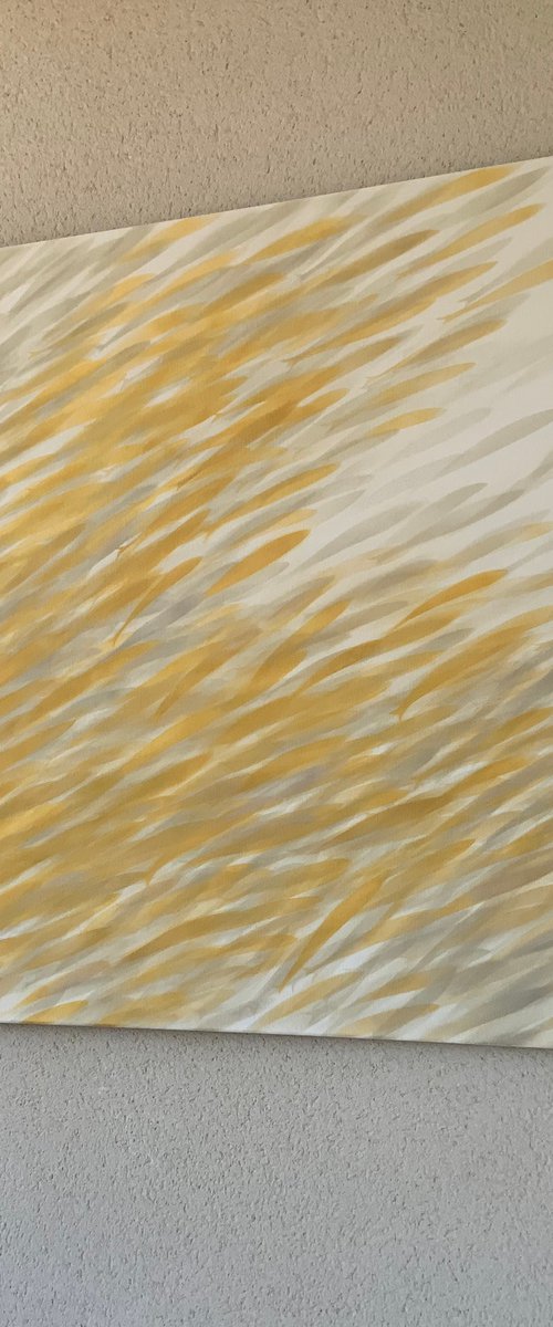 Fish n*157 / golden series by Malgorzata Krakowiak