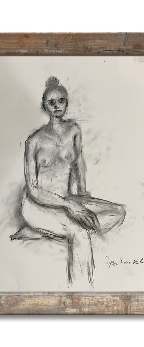 Nude Study of Sandra 3 by Ryan  Louder