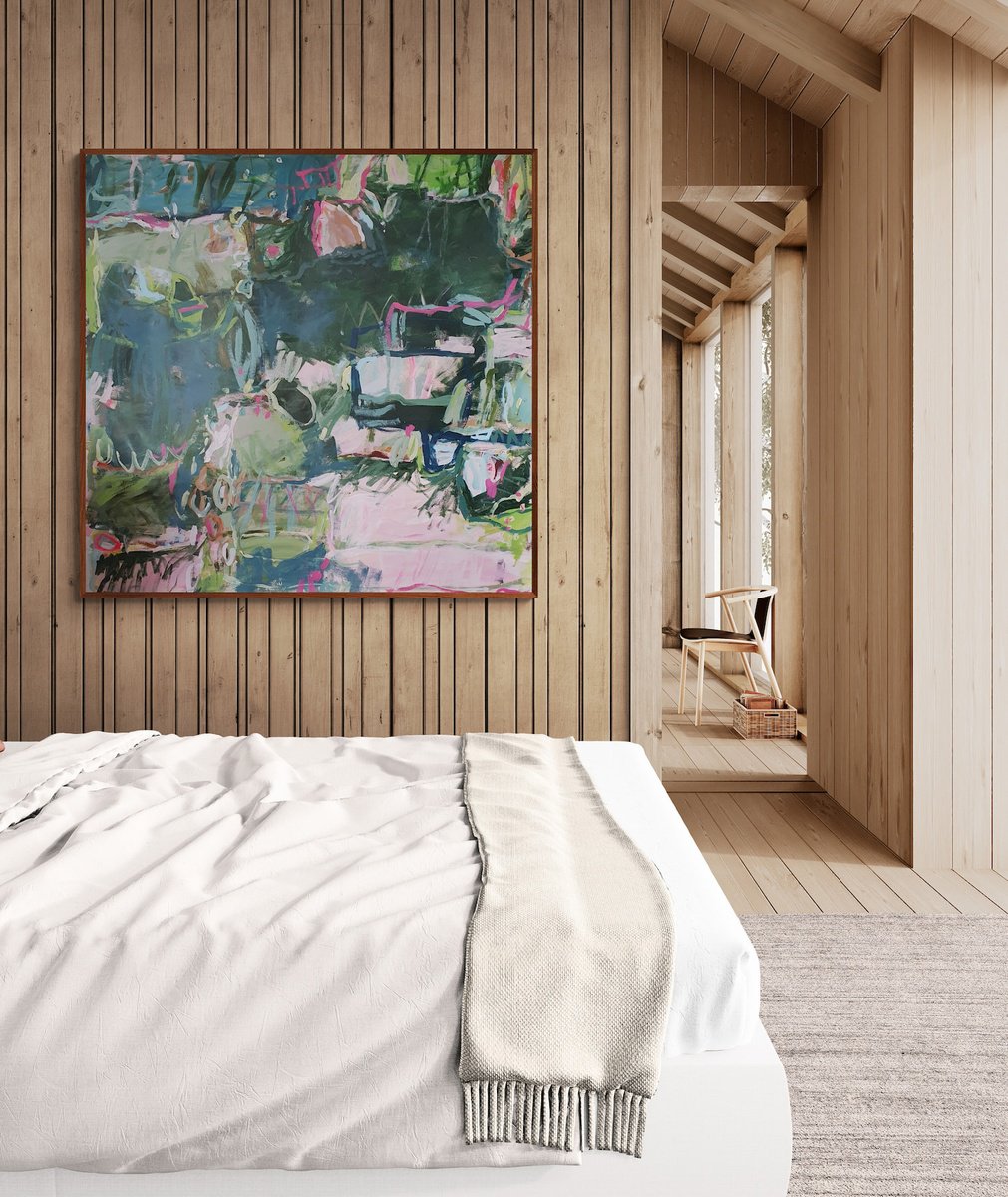 Grunlandtemperatur (Grassland Temperature) By Jutta Widrinsky, 59 X 59, Artwork For Sale On Artfinder