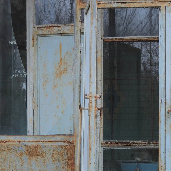 #61. Pripyat Hostel Yard 1 - Original size