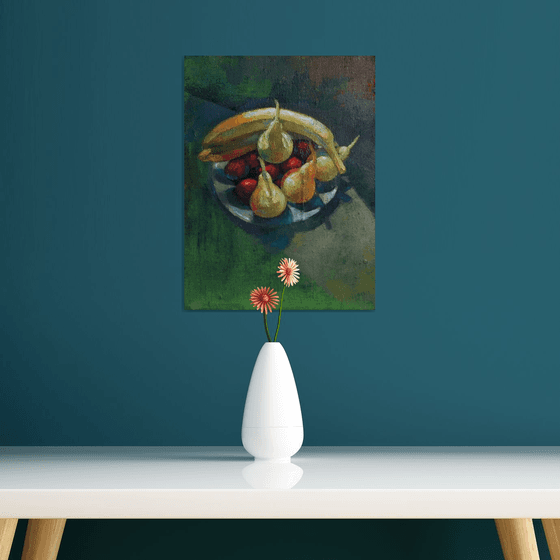 Bowl of Autumn Fruits