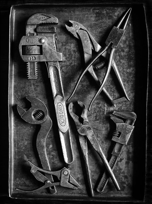 Vintage Tools Selection by Stephen Hodgetts Photography