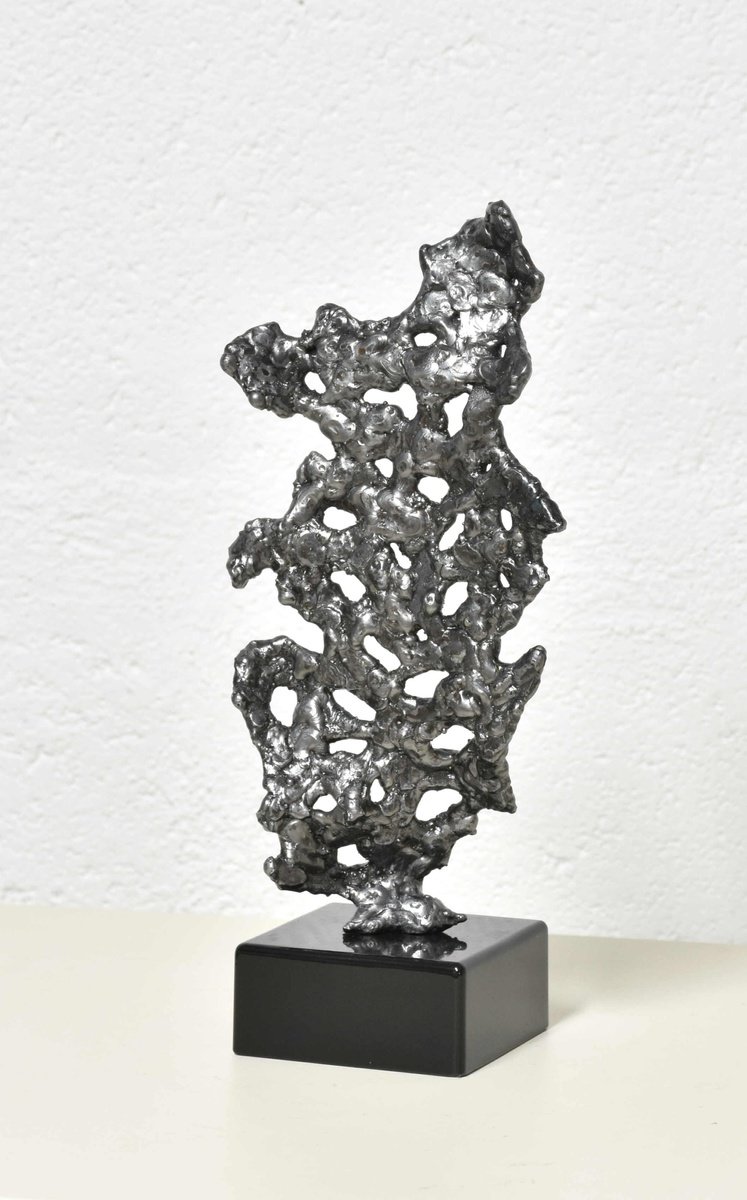 Still Life Sculpture By Yannick Bouillault, 4 X 9", Le Fragment, Original Artwork