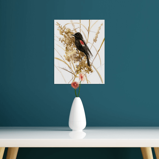 Red Winged Blackbird