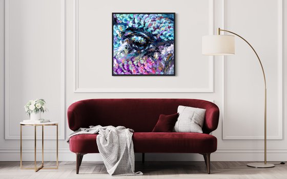 Bird series, hummingbird