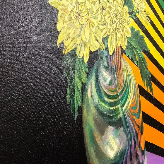 Rainbow Chrysanthemums