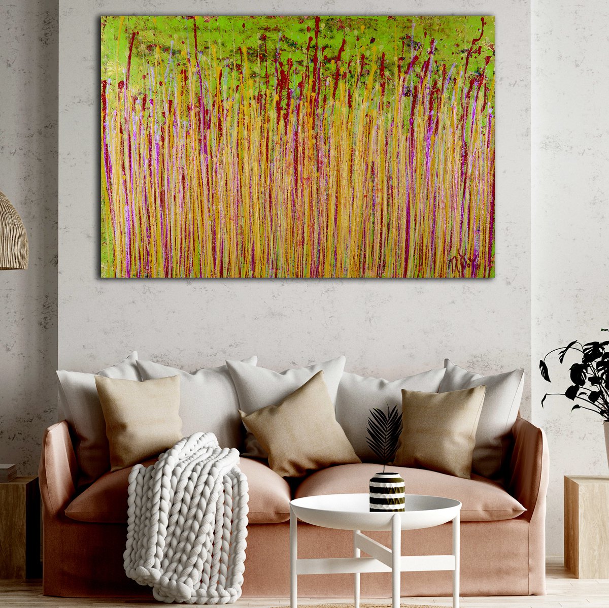 Awakening Garden 7 By Nestor Toro, 38 X 26, Artwork For Sale On Artfinder