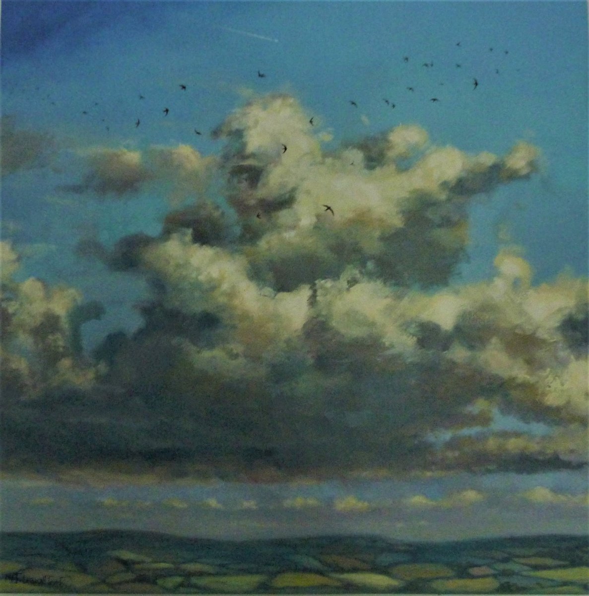 Billowing Clouds by Martin J Leighton