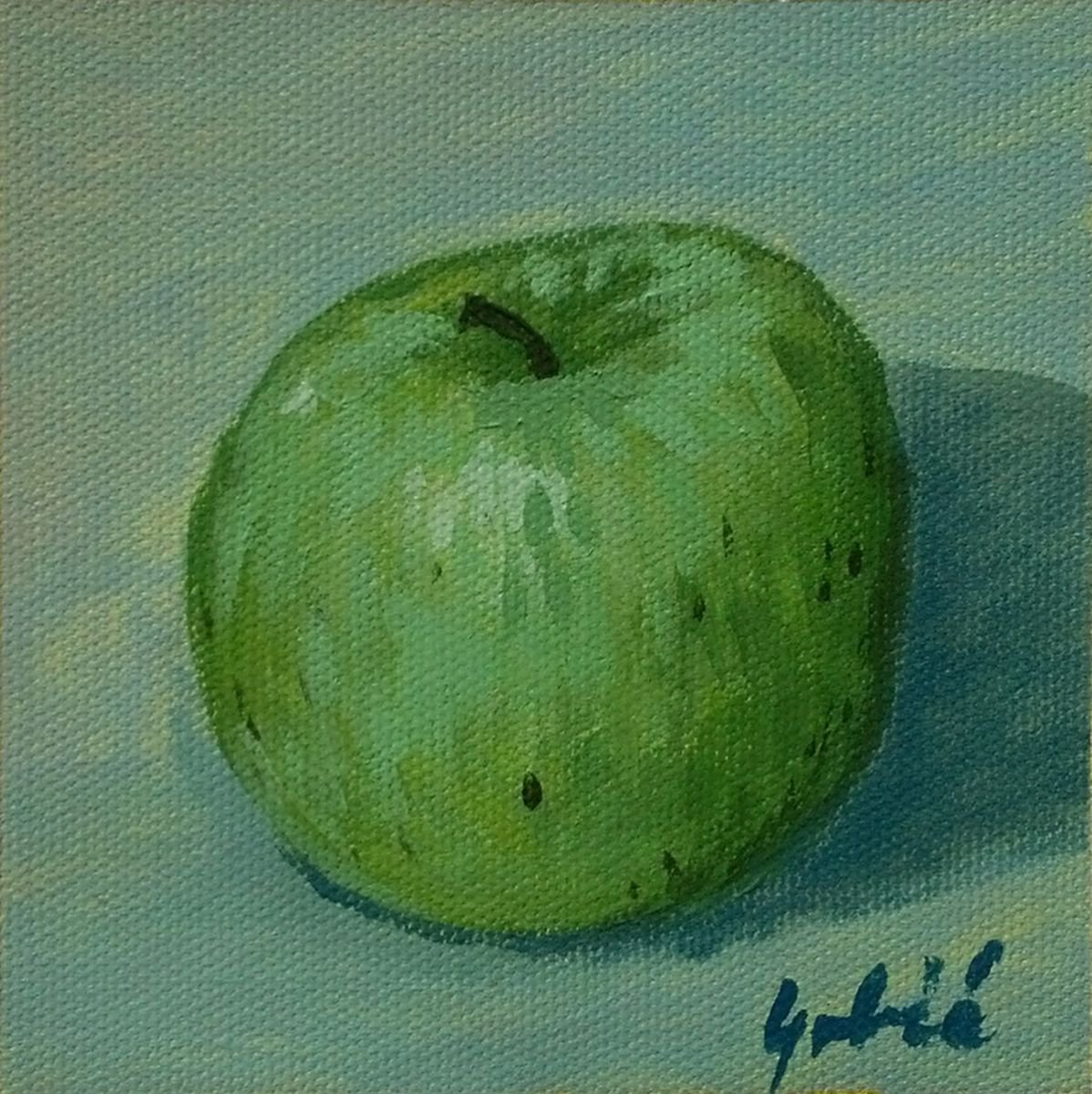 Green apple by Alen Grbic