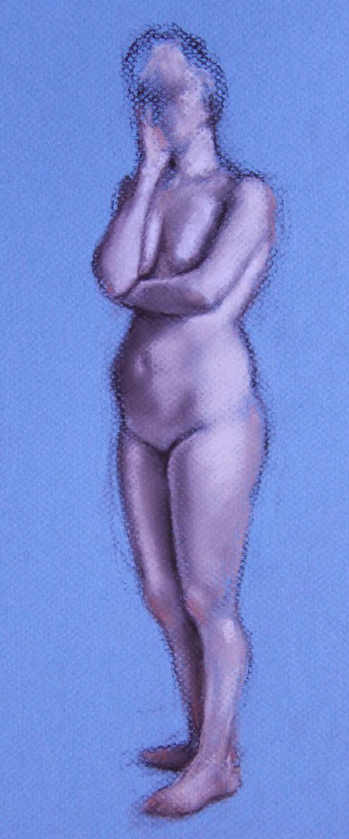 Nude Standing #2 by Jeremy Burns